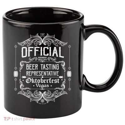 Official Vegas Oktoberfest Beer Tasting Representative 11oz C Handle Ceramic Mug