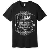 Official Vegas Oktoberfest Beer Tasting Representative Premium T-Shirt