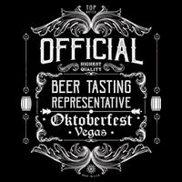 Official Vegas Oktoberfest Beer Tasting Representative Premium T-Shirt