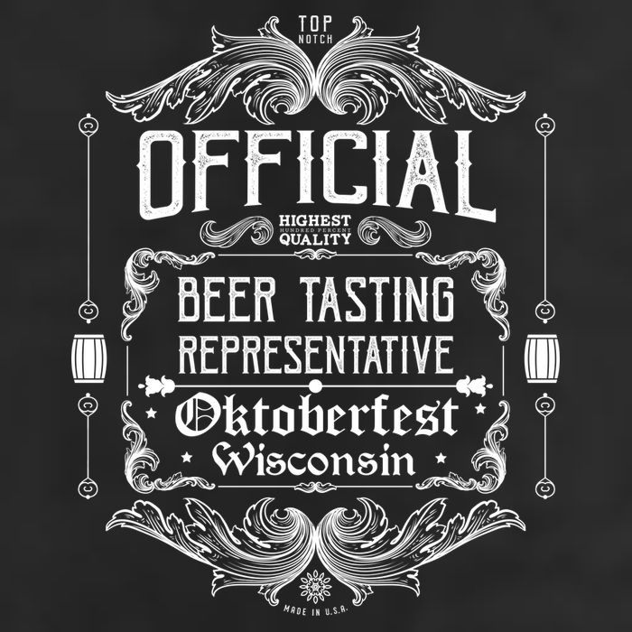 Official Wisconsin Oktoberfest Beer Tasting Representative 7 Panel Mesh Trucker Snapback Hat