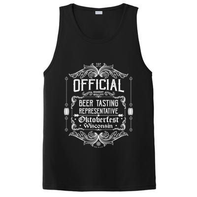Official Wisconsin Oktoberfest Beer Tasting Representative PosiCharge Competitor Tank