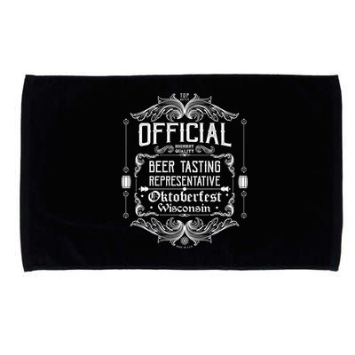 Official Wisconsin Oktoberfest Beer Tasting Representative Microfiber Hand Towel