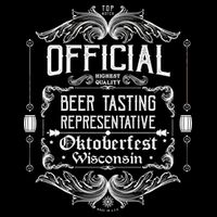 Official Wisconsin Oktoberfest Beer Tasting Representative Kids T-Shirt