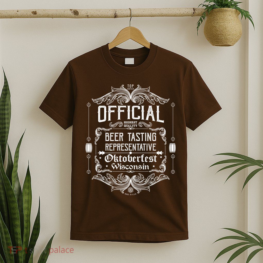 Official Wisconsin Oktoberfest Beer Tasting Representative T-Shirt