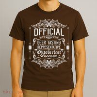 Official Wisconsin Oktoberfest Beer Tasting Representative T-Shirt