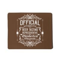 Official Wisconsin Oktoberfest Beer Tasting Representative Mousepad