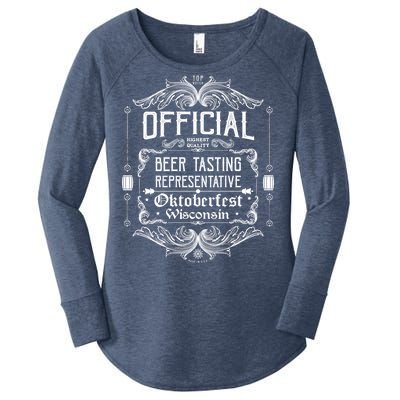 Official Wisconsin Oktoberfest Beer Tasting Representative Women's Perfect Tri Tunic Long Sleeve Shirt