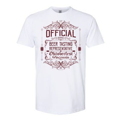 Official Wisconsin Oktoberfest Beer Tasting Representative Softstyle CVC T-Shirt