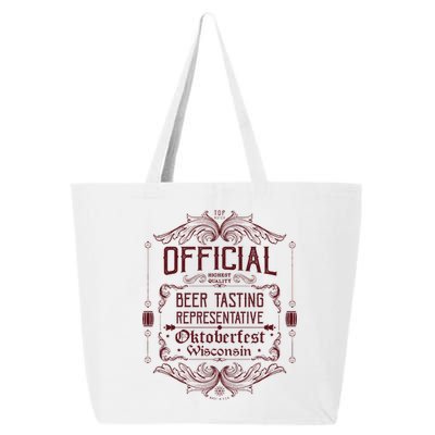 Official Wisconsin Oktoberfest Beer Tasting Representative 25L Jumbo Tote