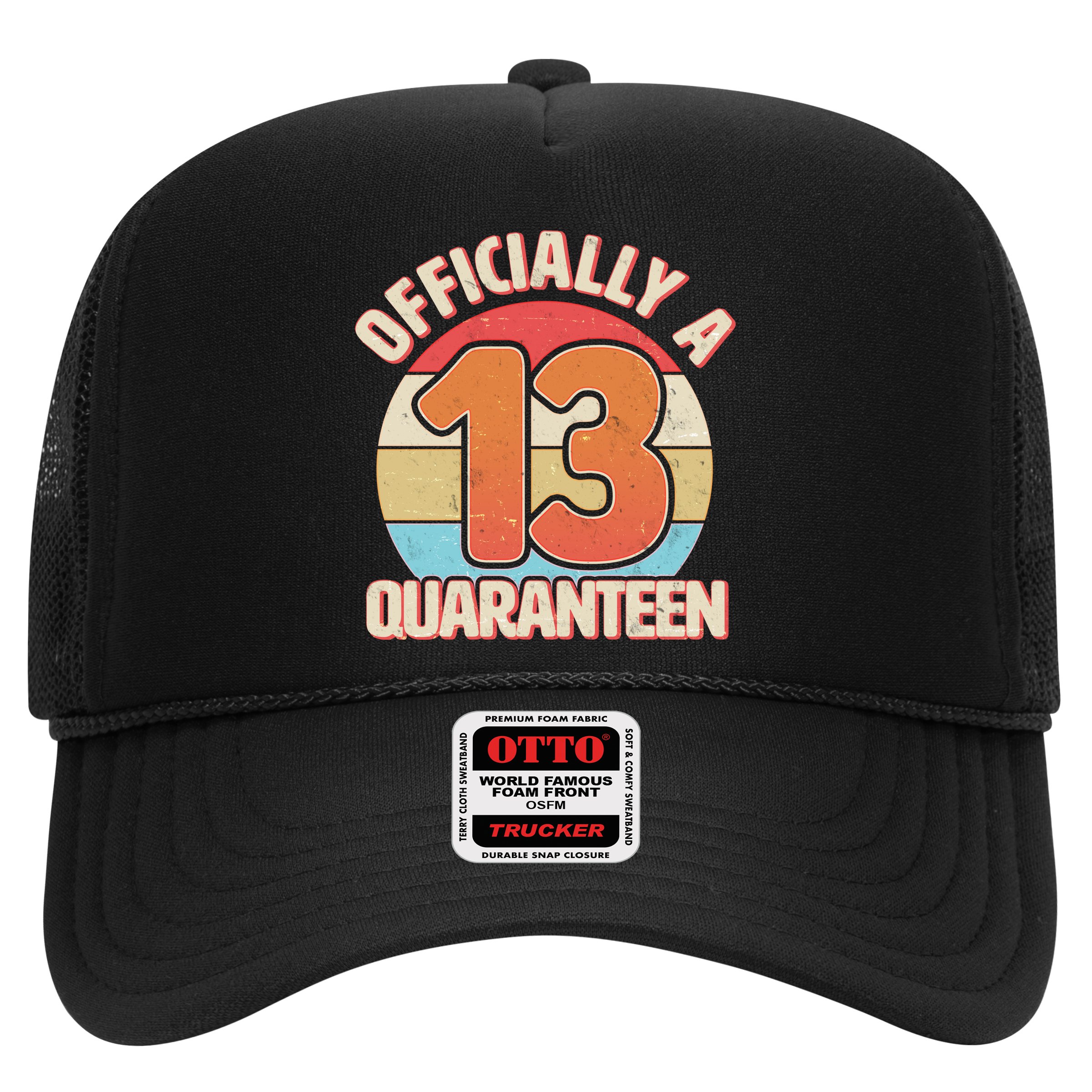 Officially A Quaranteen 13th Birthday Hat
