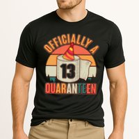 Officially A Quaranteen 13th Birthday Retro Cooling Performance Crew T-Shirt