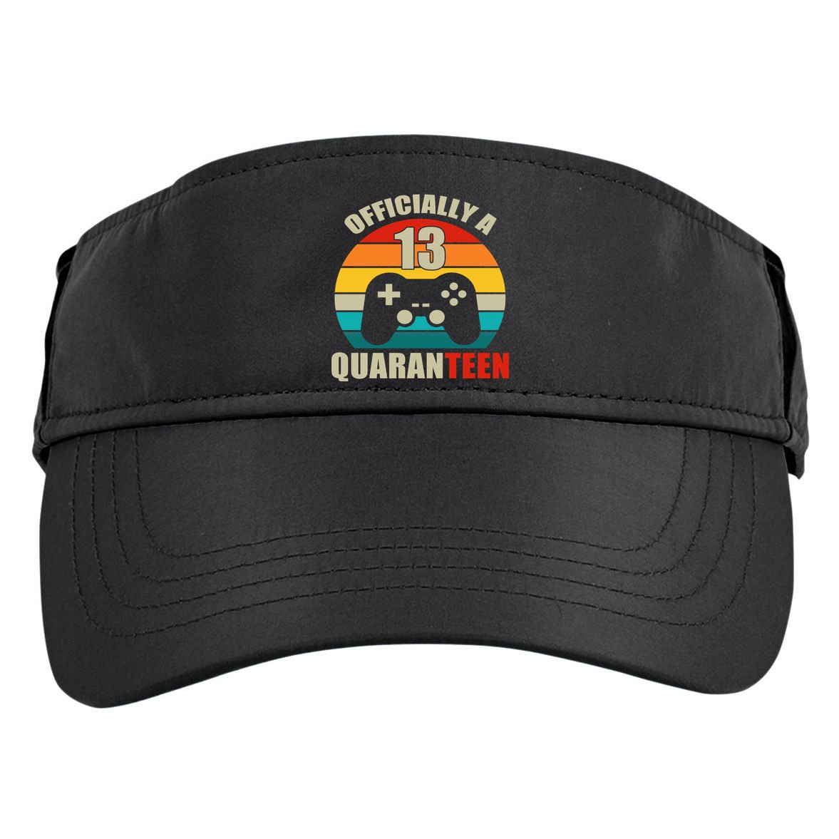 Officially Quaranteen 13th Birthday Adult Drive Performance Visor
