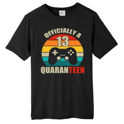 Officially Quaranteen 13th Birthday Tall Fusion ChromaSoft Performance T-Shirt