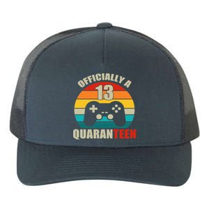 Officially Quaranteen 13th Birthday Yupoong Adult 5-Panel Trucker Hat