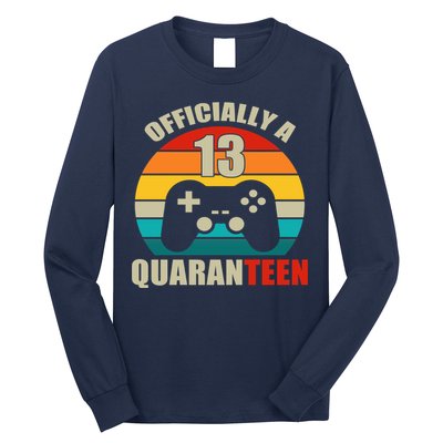 Officially Quaranteen 13th Birthday Long Sleeve Shirt