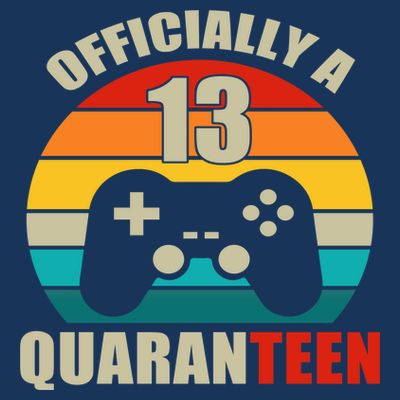 Officially Quaranteen 13th Birthday T-Shirt