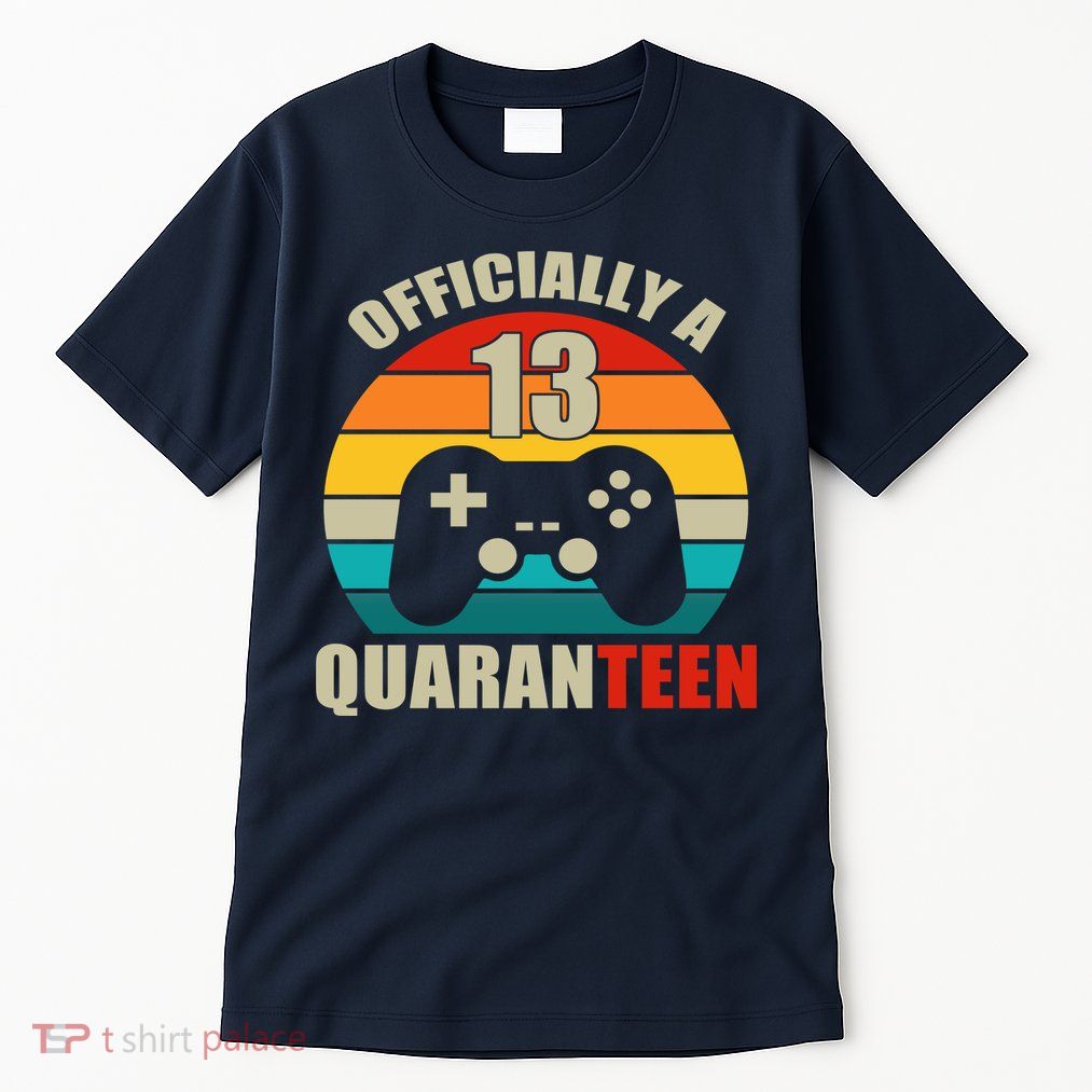 Officially Quaranteen 13th Birthday Tall T-Shirt