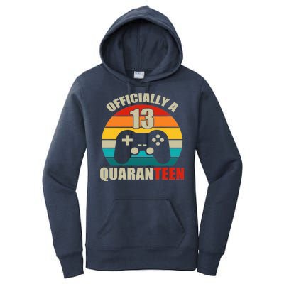 Officially Quaranteen 13th Birthday Women's Pullover Hoodie