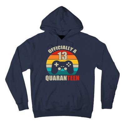 Officially Quaranteen 13th Birthday Tall Hoodie