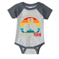 Officially Quaranteen 13th Birthday Infant Baby Jersey Bodysuit