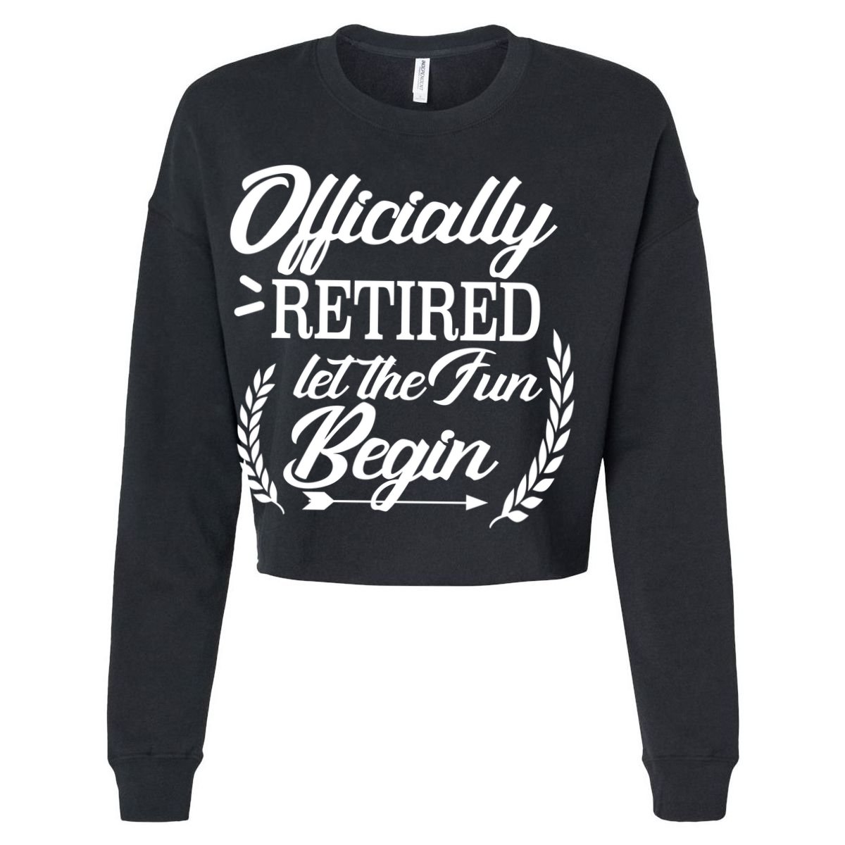 Officially Retired Let The Fun Begin Cooling Performance Crew T-Shirt