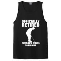 Officially Retired You Know Where To Find Me PosiCharge Competitor Tank