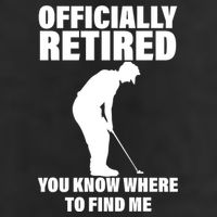 Officially Retired You Know Where To Find Me Microfiber Hand Towel