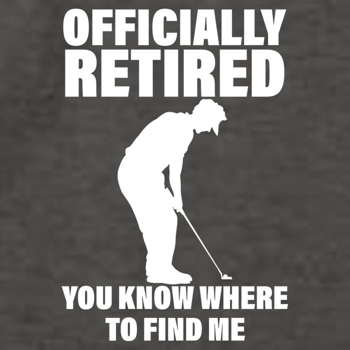 Officially Retired You Know Where To Find Me Vector Backpack