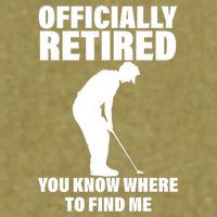Officially Retired You Know Where To Find Me Garment-Dyed Women's Muscle Tee