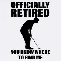 Officially Retired You Know Where To Find Me Garment-Dyed Sweatshirt