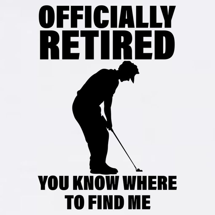 Officially Retired You Know Where To Find Me Garment-Dyed Sweatshirt