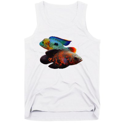 Oscar Fish Green Terror Cichlids Monster Fish Aquarium Tank Top