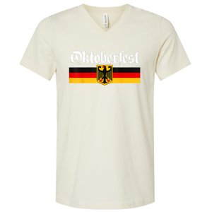 Oktoberfest Funny German Culture Gift V-Neck T-Shirt