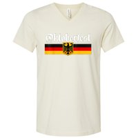 Oktoberfest Funny German Culture Gift V-Neck T-Shirt