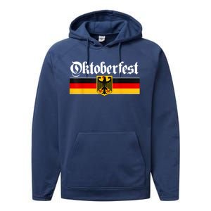 Oktoberfest Funny German Culture Gift Performance Fleece Hoodie