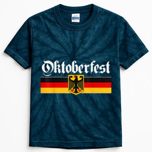 Oktoberfest Funny German Culture Gift Kids Tie-Dye T-Shirt