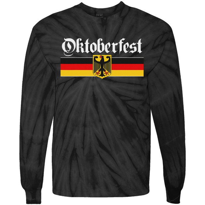 Oktoberfest Funny German Culture Gift & Graphic Tie-Dye Long Sleeve Shirt