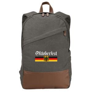 Oktoberfest Funny German Culture Gift & Graphic Cotton Canvas Backpack