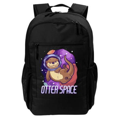 otter funny gifts otter space otter lovers Daily Commute Backpack