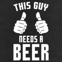 Oktoberfest Funny Guy Needs A Beer Alcohol Drinking Brewery 7 Panel Mesh Trucker Snapback Hat