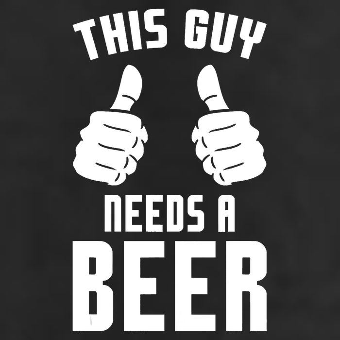 Oktoberfest Funny Guy Needs A Beer Alcohol Drinking Brewery 7 Panel Mesh Trucker Snapback Hat