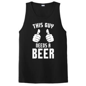 Oktoberfest Funny Guy Needs A Beer Alcohol Drinking Brewery PosiCharge Competitor Tank