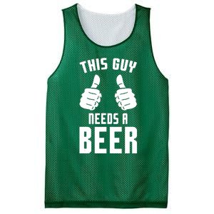 Oktoberfest Funny Guy Needs A Beer Alcohol Drinking Brewery Mesh Reversible Basketball Jersey Tank