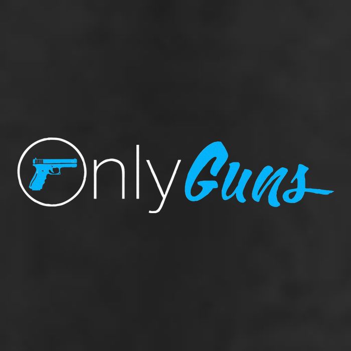 Onlyguns Funny Gun Owner Meme Parody 7 Panel Mesh Trucker Snapback Hat