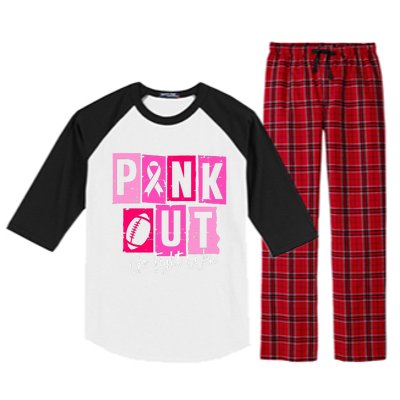 Out Football Go Fight Win Raglan Sleeve Pajama Set