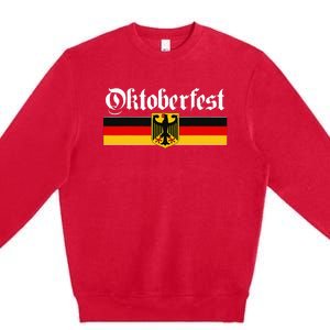 Oktoberfest Funny German Culture Gift & Graphic Premium Crewneck Sweatshirt