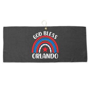 Orlando Florida Gift I Love Orlando Florida Usa Gift Large Microfiber Waffle Golf Towel