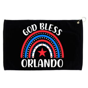 Orlando Florida Gift I Love Orlando Florida Usa Gift Grommeted Golf Towel