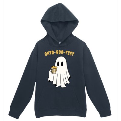 Oktoboofest Funny Halloween Oktoberfest Beer Ghost Humor Great Gift Urban Pullover Hoodie