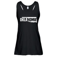 Oklahomie Funny Humor Oklahoma Pride Vintage Retro Ladies Essential Flowy Tank